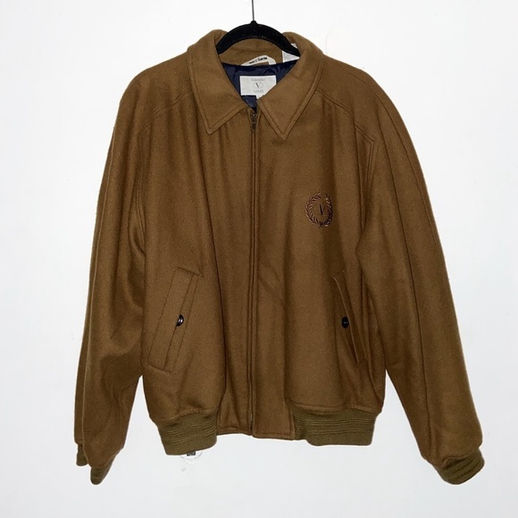 Valentino Wool Trucker Jacket Vintage Oversized M​​​​​